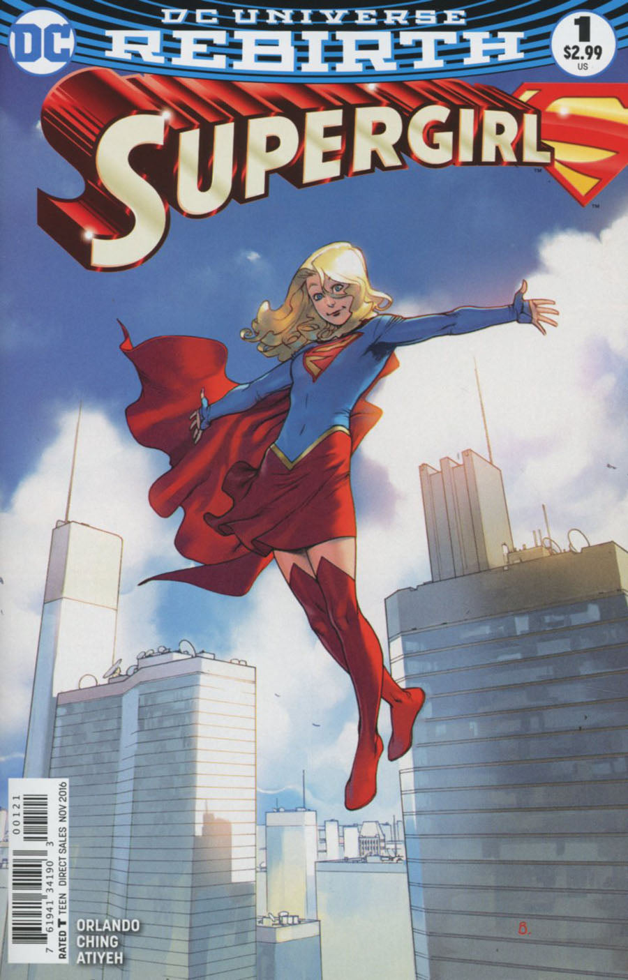 Supergirl #1 (2016) Bengal Variant