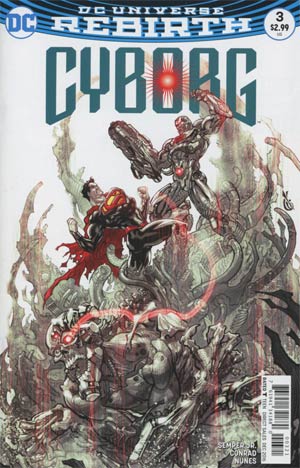 Cyborg #3 (2016) Carlos DAnda Variant NM