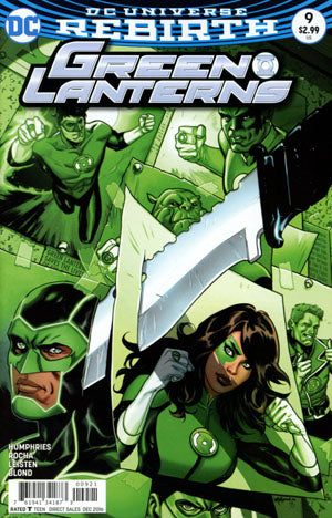 Green Lanterns #9 (2016) Lupacchino Variant NM