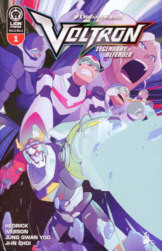 Voltron Legendary Defender #1