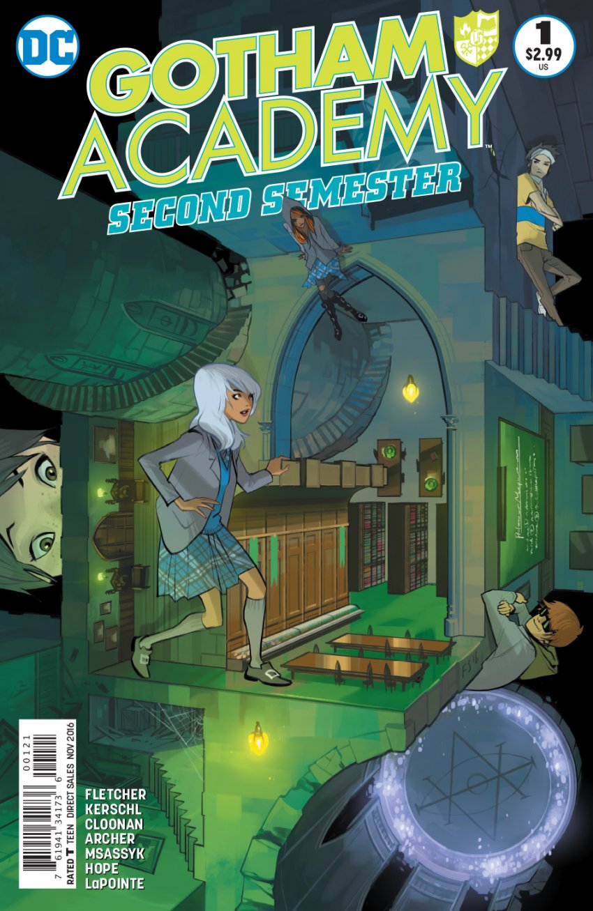 GOTHAM ACADEMY SECOND SEMESTER #1 COVER B FIONA STAPLES VARIANT