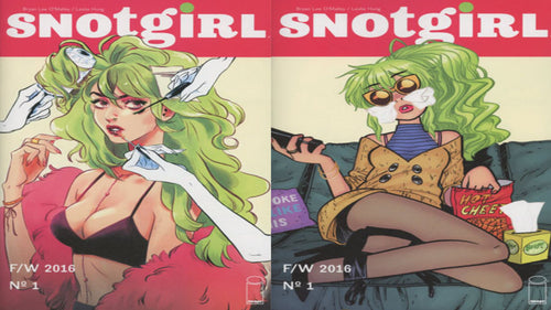 Snotgirl #1 cvr A and cvr B