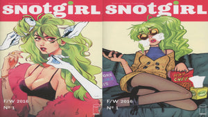 Snotgirl #1 cvr A and cvr B