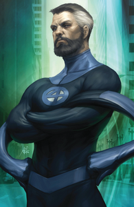 Fantastic Four #3 (2018) Artgerm Mr. Fantastic Virgin Variant